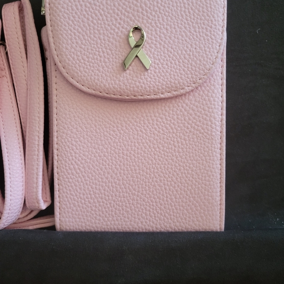 Pink Hope Cellphone Crossbody purse. - Picture 1 of 2